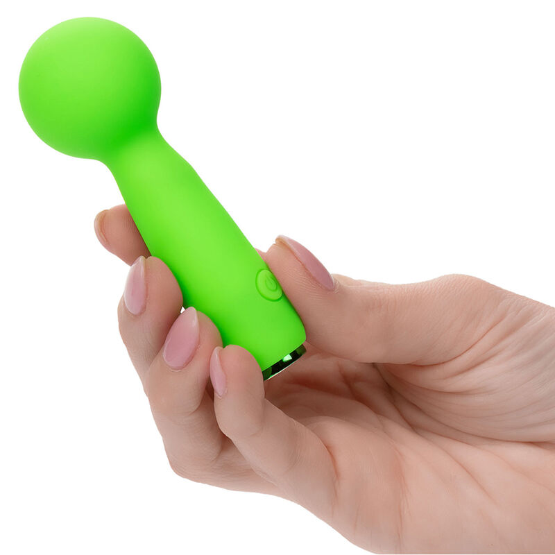 CALEXOTICS - NEON VIBES THE BUBBLY VIBE MINI MASAJEADOR 10 VIBRACIONES VERDE - immagine 3
