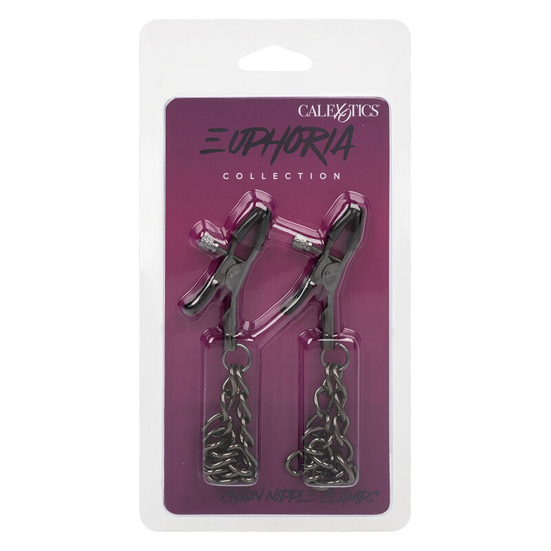 CALEXOTICS - EUPHORIA PINZAS PEZONES CON CADENA 14,5 CM - immagine 3
