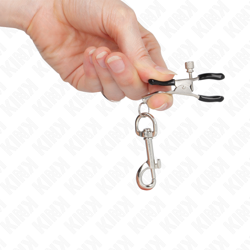 KINK - PINZAS PARA PEZONES CON GANCHO 6 CM - immagine 2