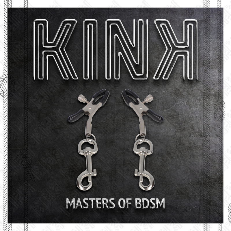KINK - PINZAS PARA PEZONES CON GANCHO 6 CM - immagine 3