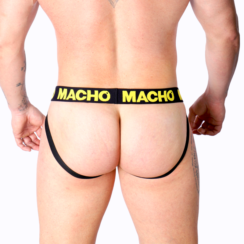 MACHO - MX25A JOCK AMARILLO LYCRA S - immagine 5