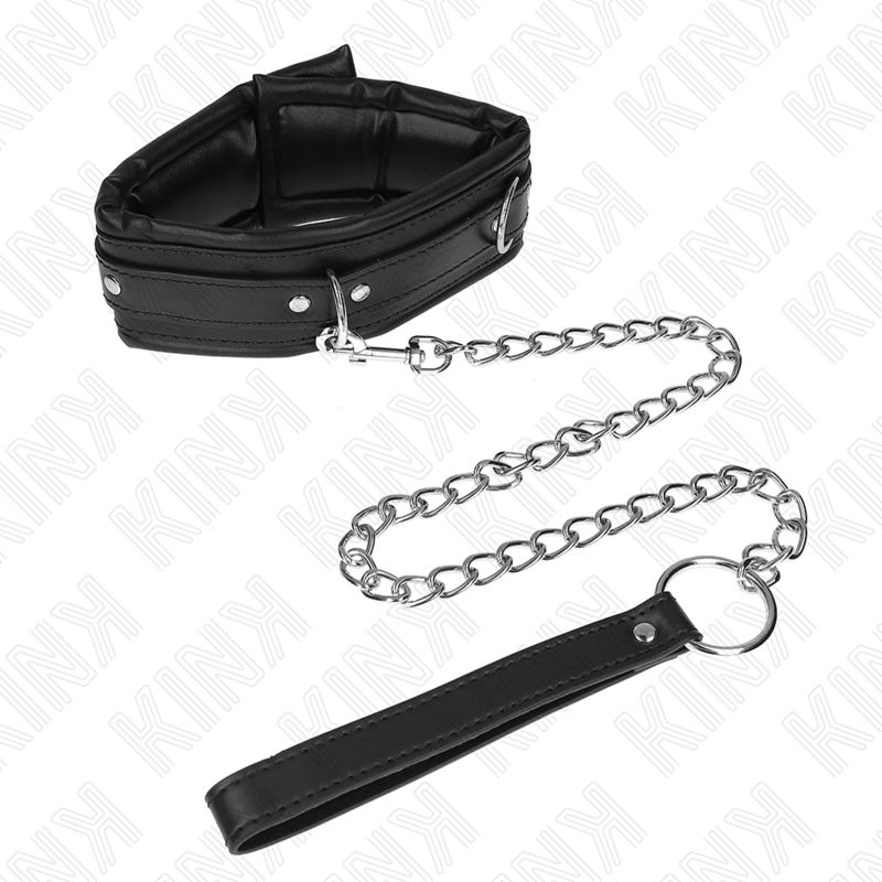 KINK - COLLAR CON CORREA 65 CM PESADO MODELO 4 AJUSTABLE 36.5-50 CM - immagine 2
