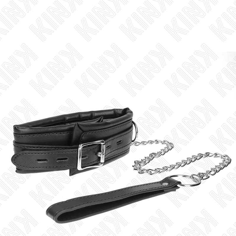 KINK - COLLAR CON CORREA 65 CM PESADO MODELO 4 AJUSTABLE 36.5-50 CM - immagine 3