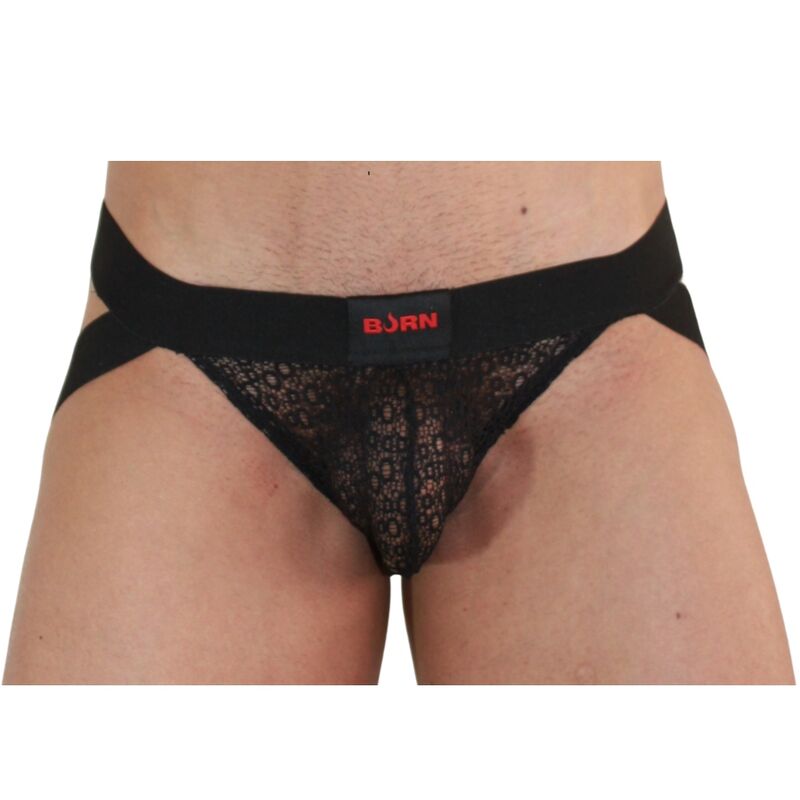 BURN - 005 JOCK LENCERO NEGRO S - immagine 2