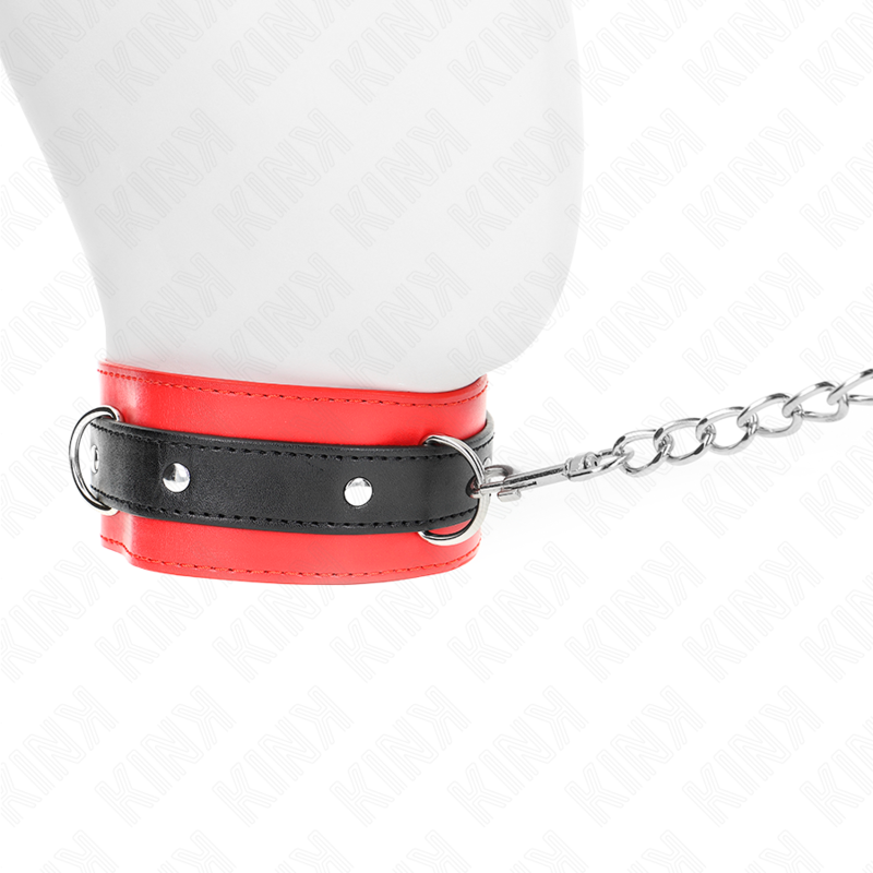KINK - COLLAR CON CORREA 65 CM ROJO 54 X 4.5 CM - immagine 2