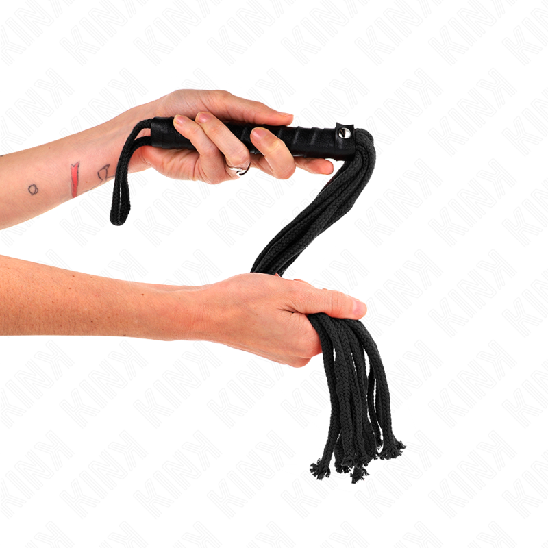 KINK - LÁTIGO DE CUERDA NEGRO 56 CM - immagine 2