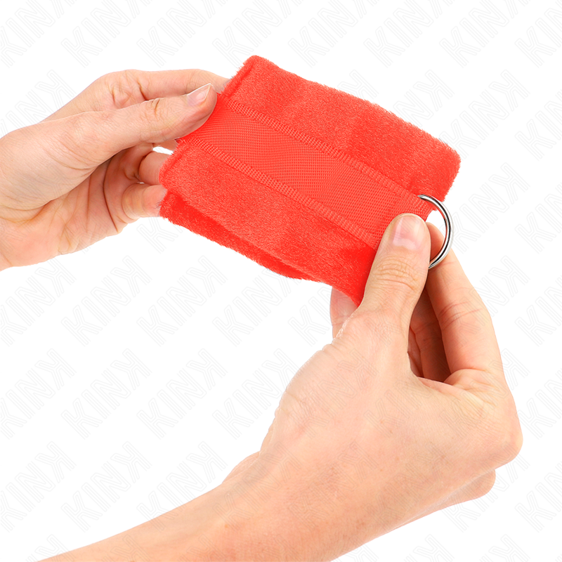 KINK - MUÑEQUERAS PARA PRINCIPIANTES ROJO 30 X 7 CM - immagine 3