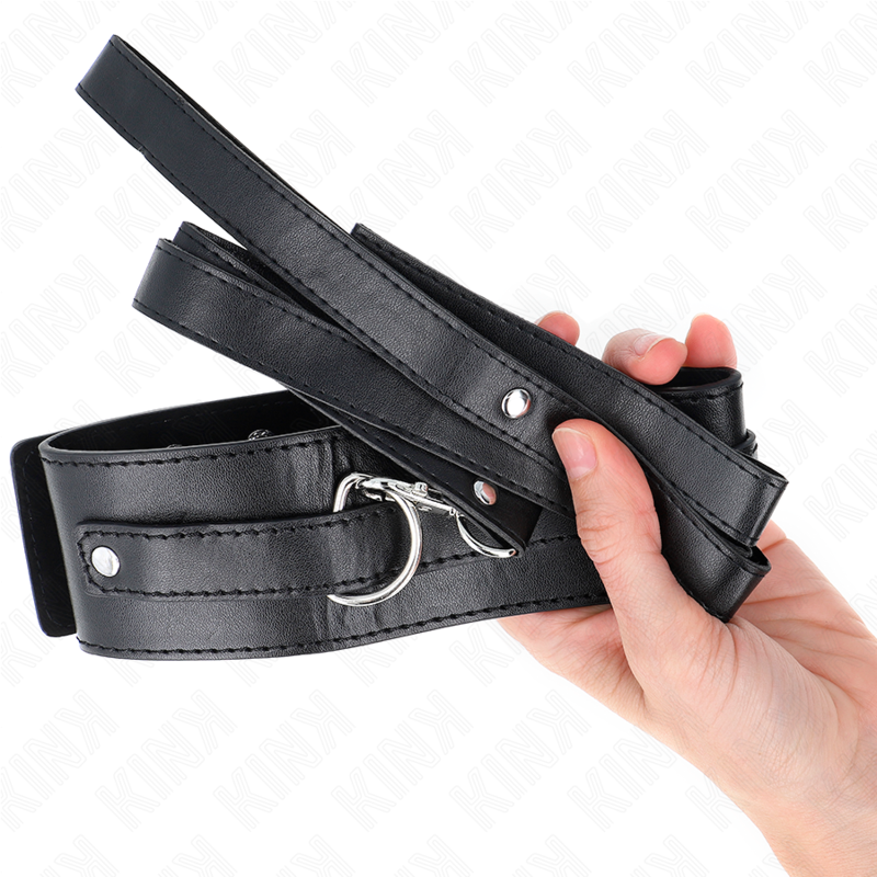 KINK - COLLAR CON CORREA 116 CM MODELO 1 AJUSTABLE 36-43 CM X 5 CM - immagine 4