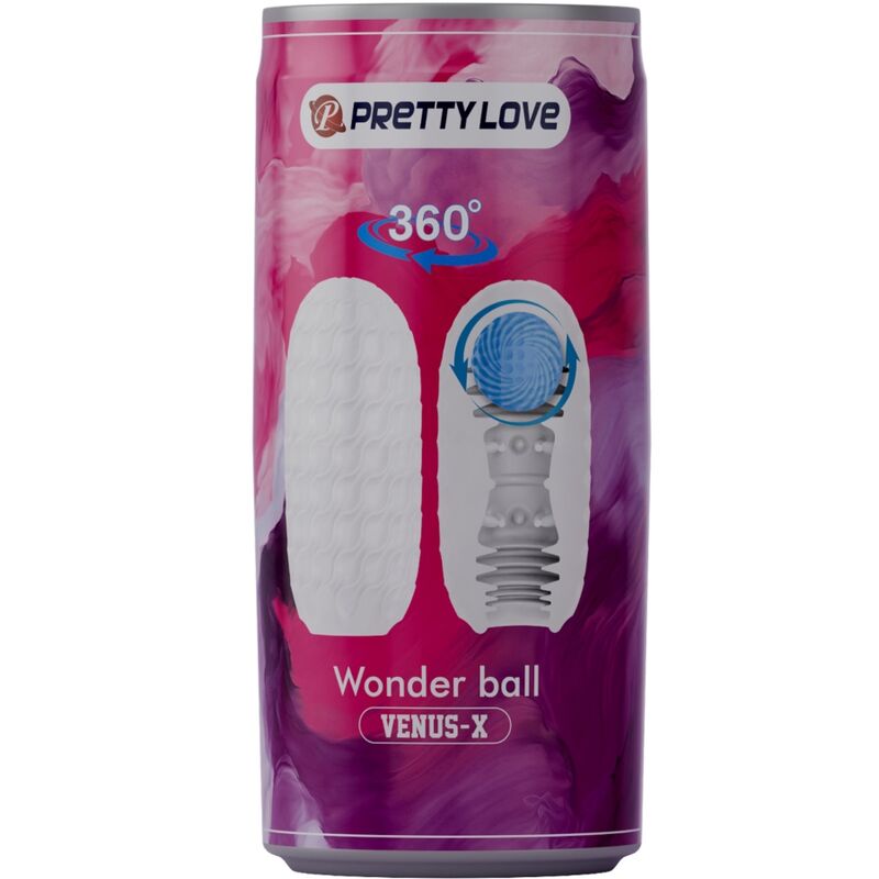 PRETTY LOVE - VENUS X MASTURBADOR MASCULINO MODELO 3 BLANCO - immagine 5