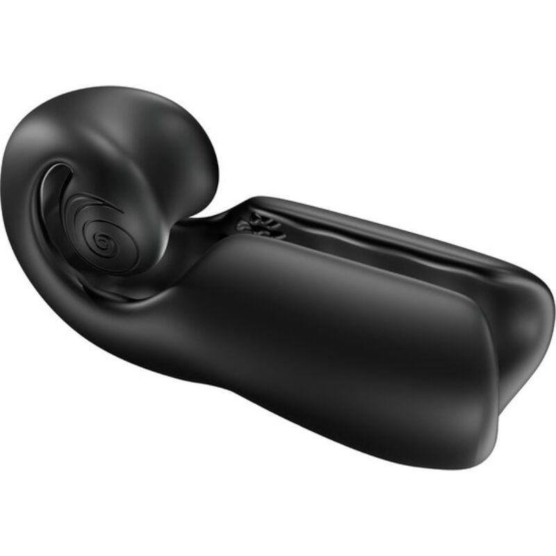 SNAIL VIBE - EVO FOR HIM MASTURBADOR MASCULINO SLIDE NROLL NEGRO - immagine 3
