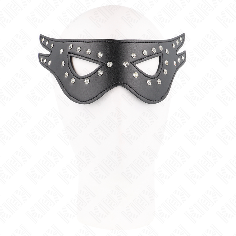 KINK - MÁSCARA DE POLIPIEL SEXY MODELO 2 27 x 13 CM - immagine 3