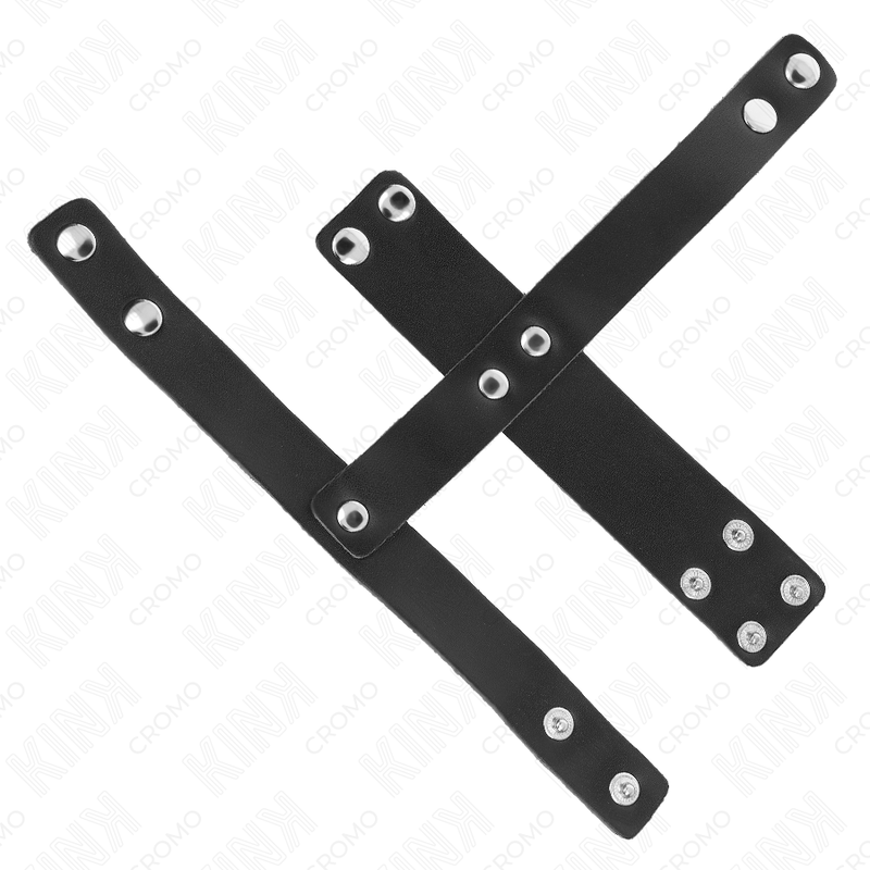 KINK - ANILLO JAULA PENE CUERO CON DIVISOR DE BOLAS AJUSTABLE - immagine 2