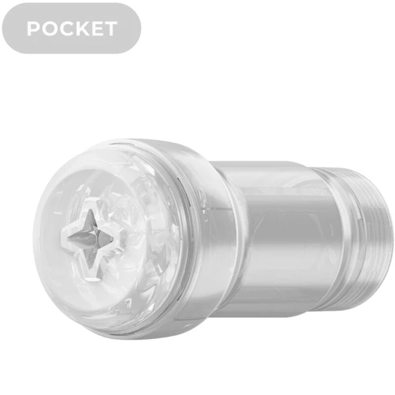 KIIROO - FEEL POCKET STROKER CRYSTAL BY KIIROO TRANSPARENTE - immagine 2
