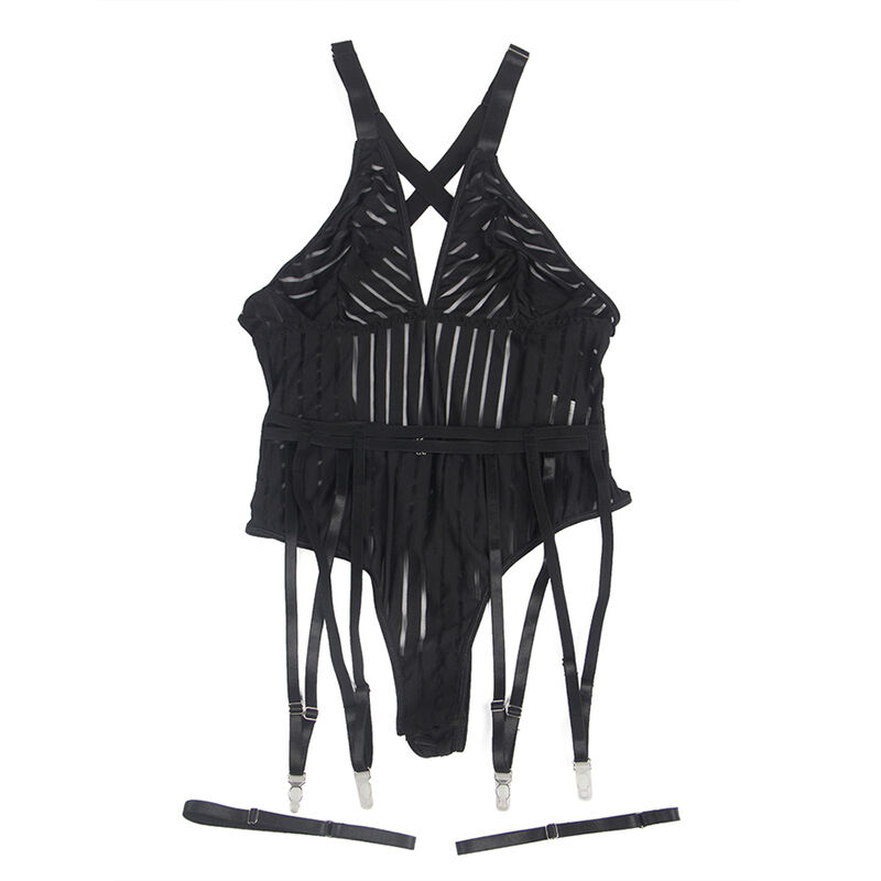 SUBBLIME - 954154 BODY CON LIGUERO NEGRO L/XL - immagine 5