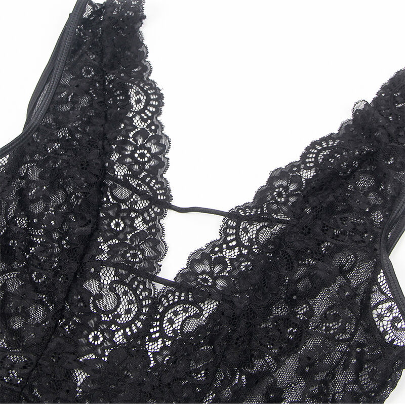 SUBBLIME - 954383 BODY SEXY CON LIGUEROS NEGRO S/M - immagine 4