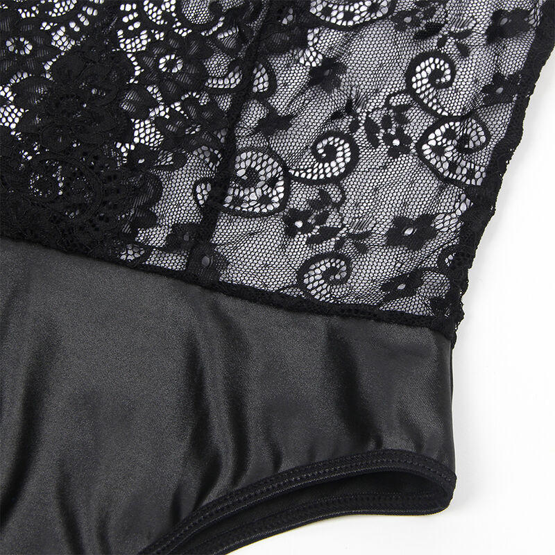 SUBBLIME - 954383 BODY SEXY CON LIGUEROS NEGRO S/M - immagine 6