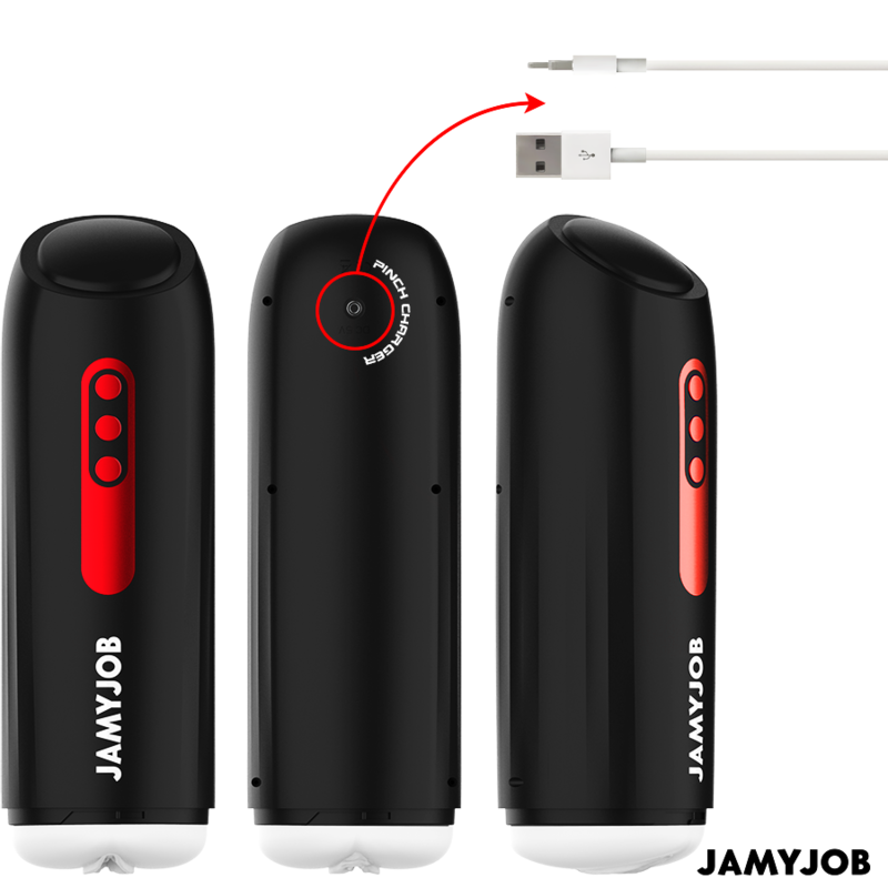 JAMYJOB - PHANTOM MASTURBADOR VAGINA AUTOMÁTICO 5 MODOS SUCCIONADOR Y EMPUJE - immagine 2