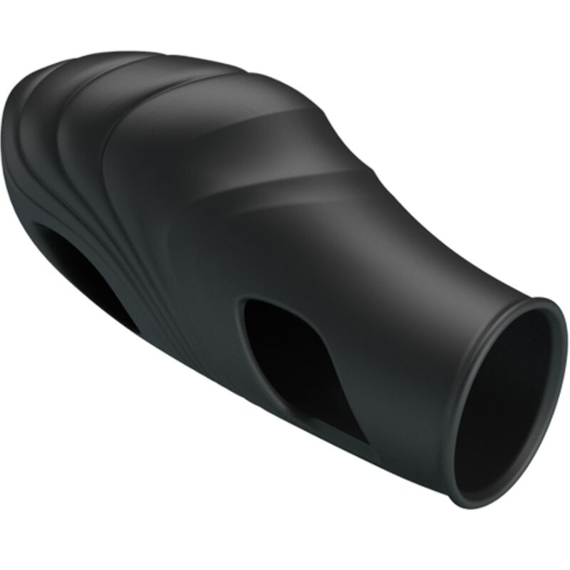 PRETTY LOVE - LICH VIBRADOR DE DEDO SILICONA NEGRO - immagine 2