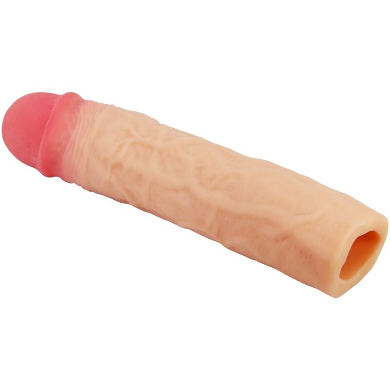 PRETTY LOVE - DEREK FUNDA PENE CON EXTENSIÓN DE 7.6 CM NATURAL - immagine 4