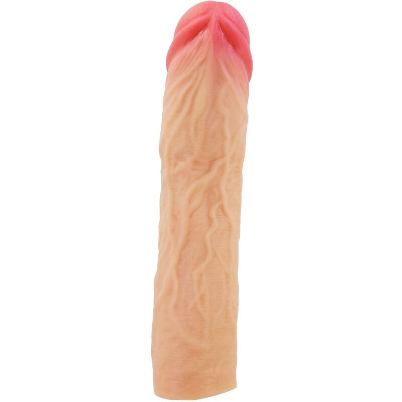 PRETTY LOVE - DEREK FUNDA PENE CON EXTENSIÓN DE 7.6 CM NATURAL - immagine 5