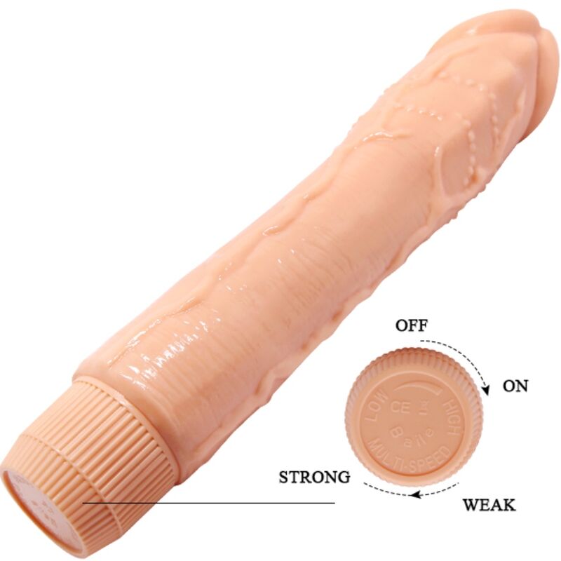 BAILE - DYBBUK VIBRADOR REALÍSTICO 24 CM NATURAL - immagine 5
