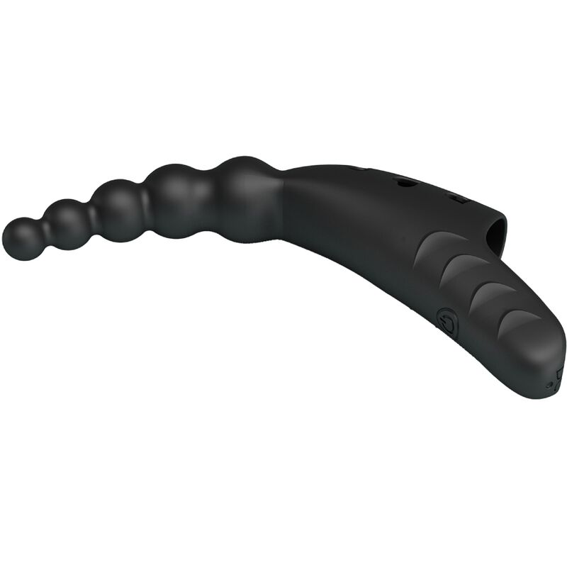 PRETTY LOVE - JORDIN VIBRADOR DE DEDO 10 VIBRACIONES NEGRO - immagine 3