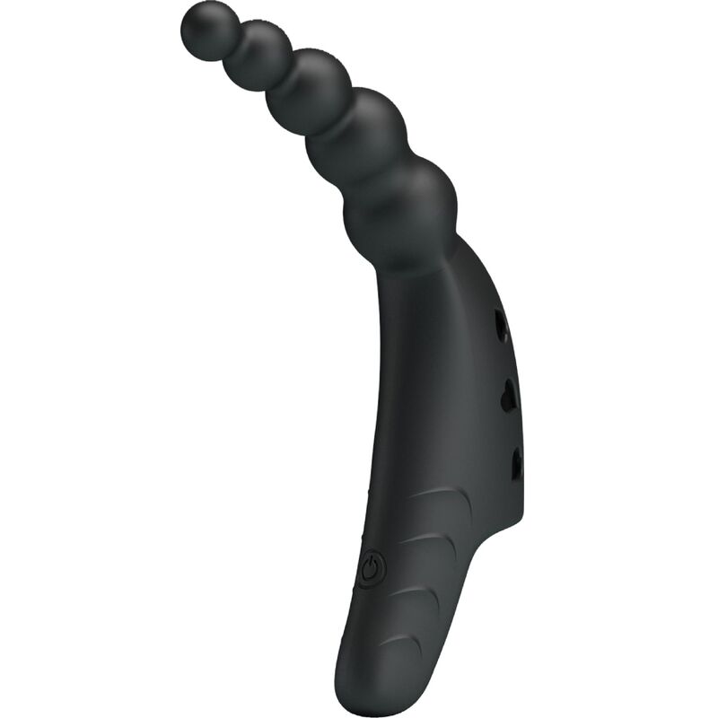 PRETTY LOVE - JORDIN VIBRADOR DE DEDO 10 VIBRACIONES NEGRO - immagine 5