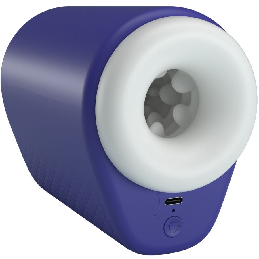 PRETTY LOVE - DJ LADY MASTURBADOR MASCULINO CON VIBRACIÓN 5 CONFIGURACIONES MORADO - immagine 4