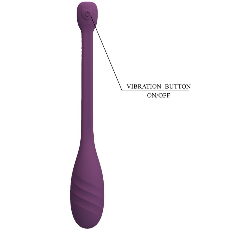 PRETTY LOVE - LEVIATHAN VIBRADOR CONTROLADO POR APP MORADO - immagine 6