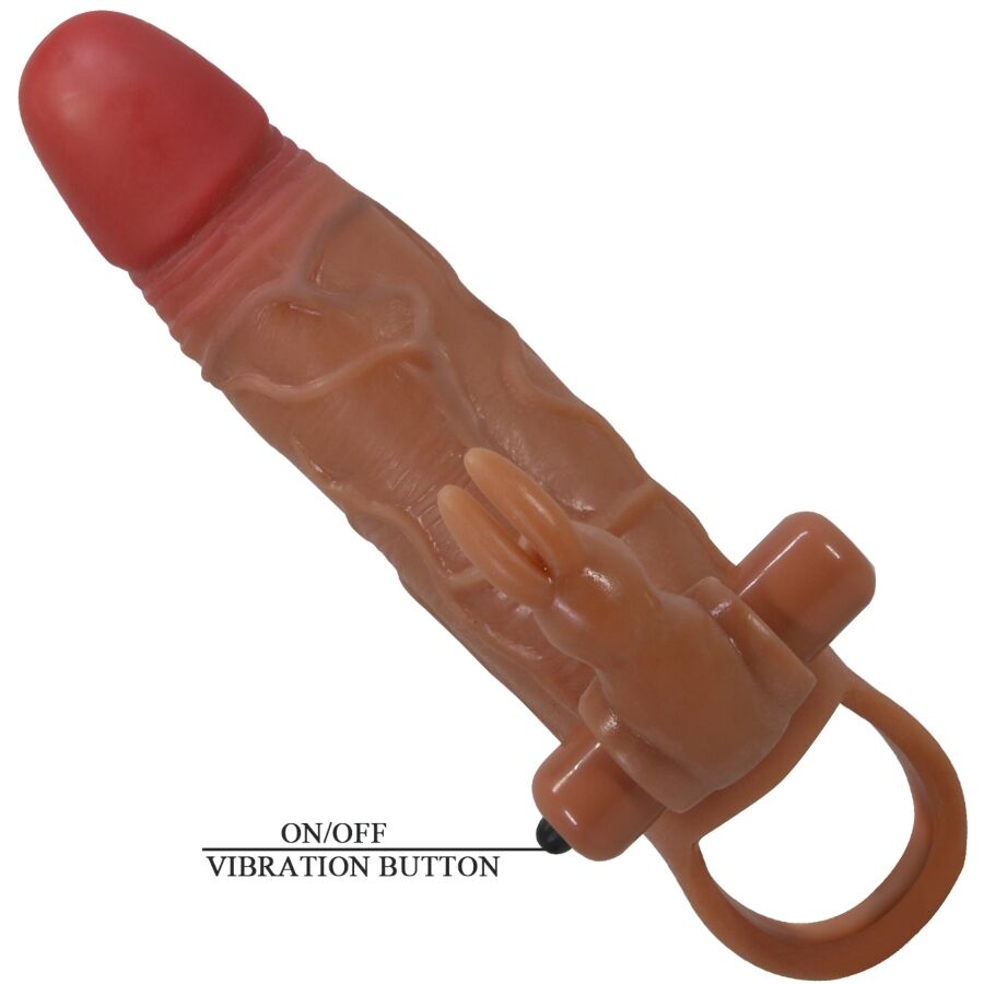 PRETTY LOVE - OSMAR FUNDA PARA PENE + ESTIMULADOR DE CLÍTORIS CON VIBRACIÓN - immagine 2