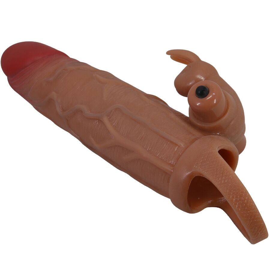 PRETTY LOVE - OSMAR FUNDA PARA PENE + ESTIMULADOR DE CLÍTORIS CON VIBRACIÓN - immagine 3