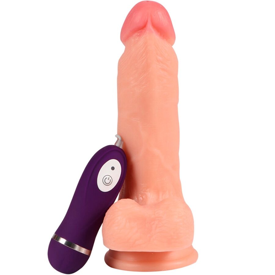SHEQU - IRON DRAGON DILDO VIBRADOR CON CONTROL REMOTO 17,5 CM - immagine 6