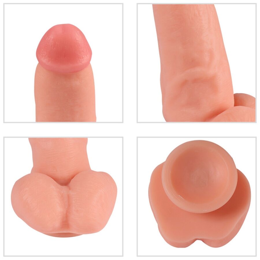 SHEQU - RED EAGLE DILDO VIBRADOR CON CONTROL REMOTO 17 CM - immagine 2
