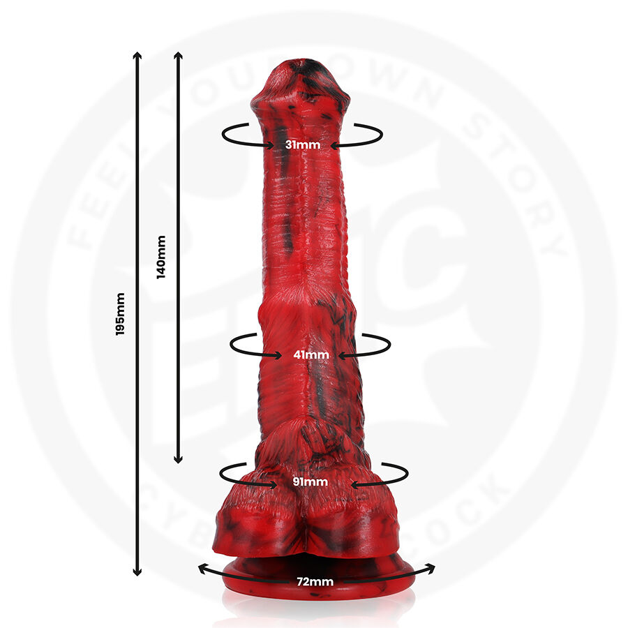 EPIC - VULCANUS DILDO DRAGÓN DE LA NOCHE - immagine 2
