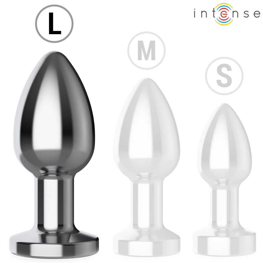 INTENSE - PLUG ANAL 10 VIBRACIONES METAL CON CONTROL REMOTO L - immagine 4