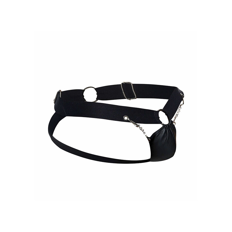 MOB - DNGEON JOCKSTRAP DE CADENA NEGRA TALLA ÚNICA - immagine 5