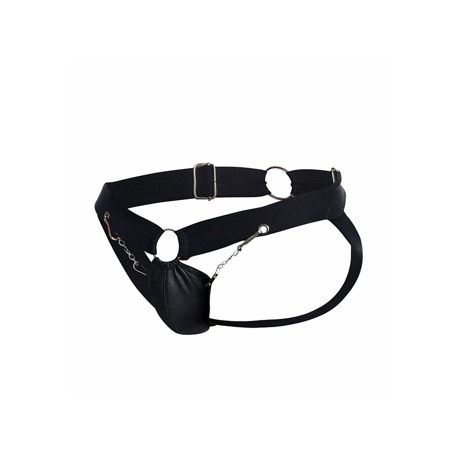MOB - DNGEON JOCKSTRAP DE CADENA NEGRA TALLA ÚNICA - immagine 3