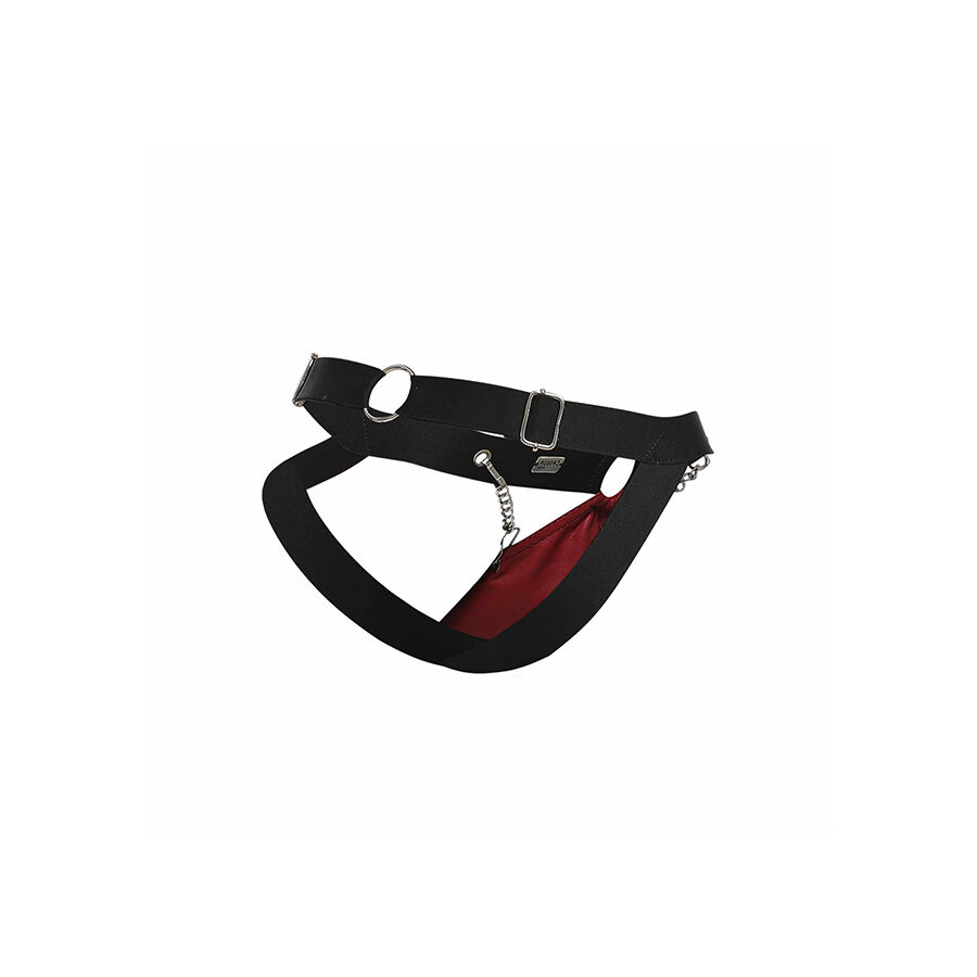 MOB - DNGEON JOCKSTRAP ROJO CON CADENAS TALLA ÚNICA - immagine 6