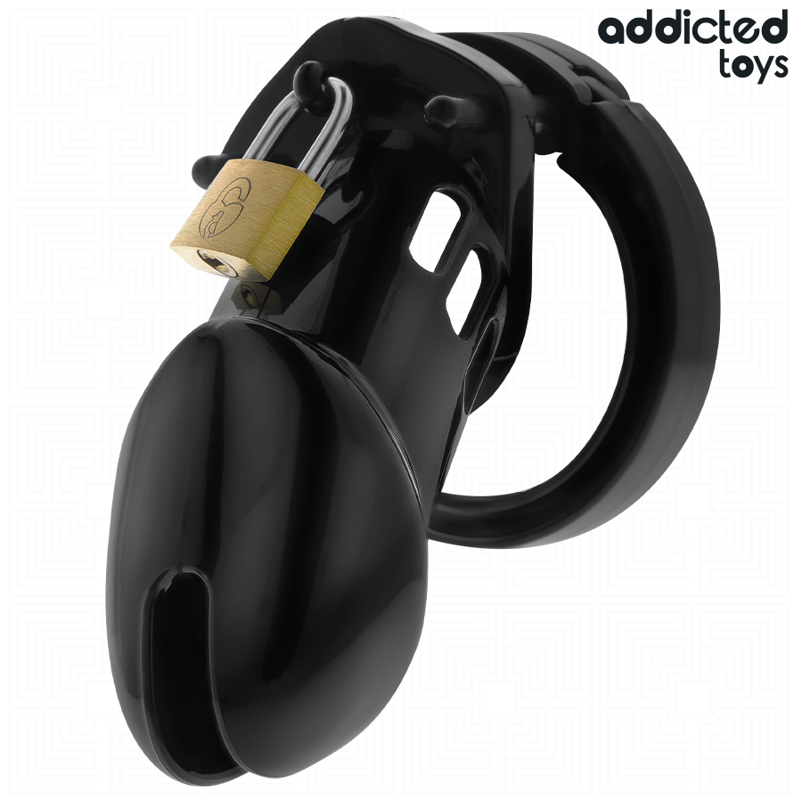 ADDICTED TOYS LOCKED - OBSIDIAN HOLD JAULA PARA PENE TALLA M - immagine 2