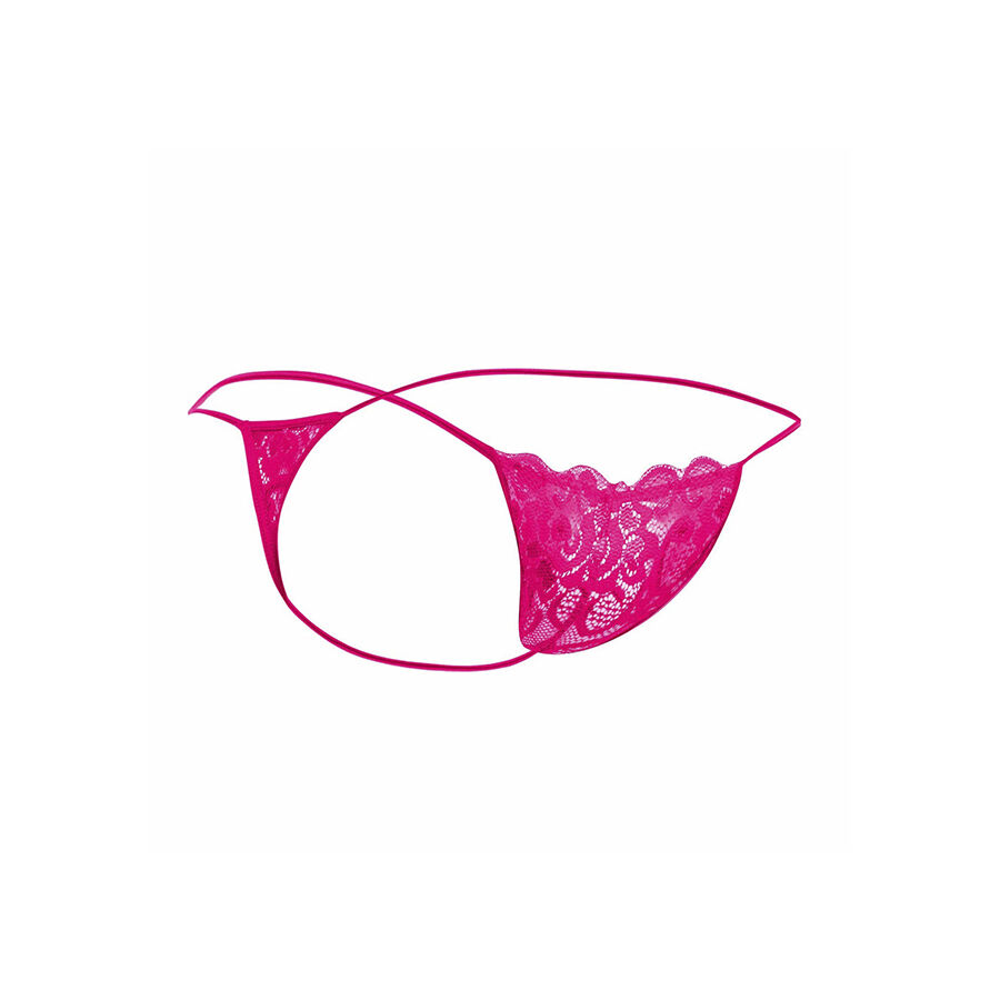MOB - TANGA DE ENCAJE ROSA TALLA S/M - immagine 4