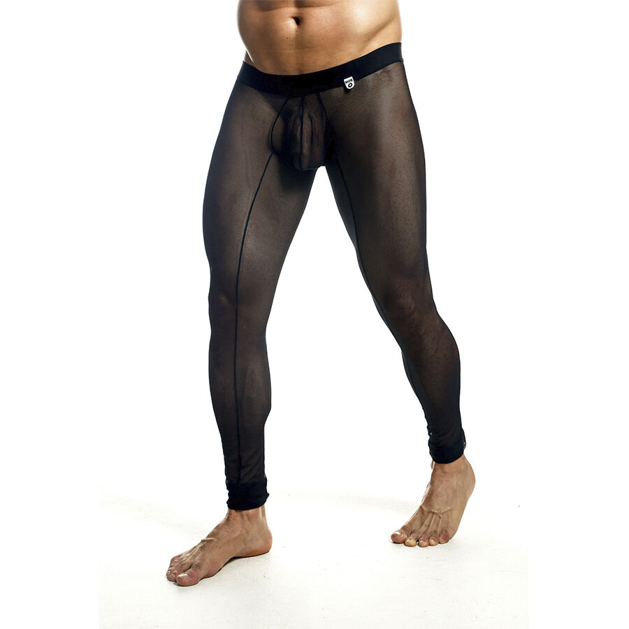 MOB - MEDIAS DE MALLAS TRANSPARENTES NEGRAS TALLA S - immagine 3
