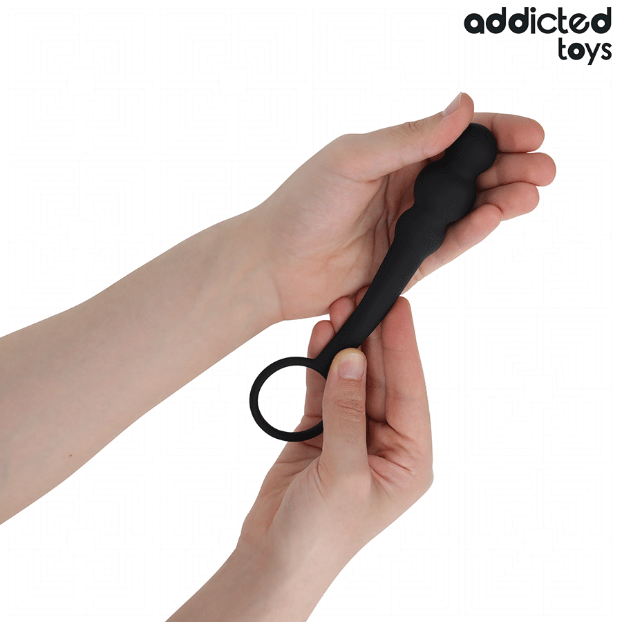 ADDICTED TOYS - PLUG ANAL CON ANILLO SILICONA MODELO 1 - immagine 3