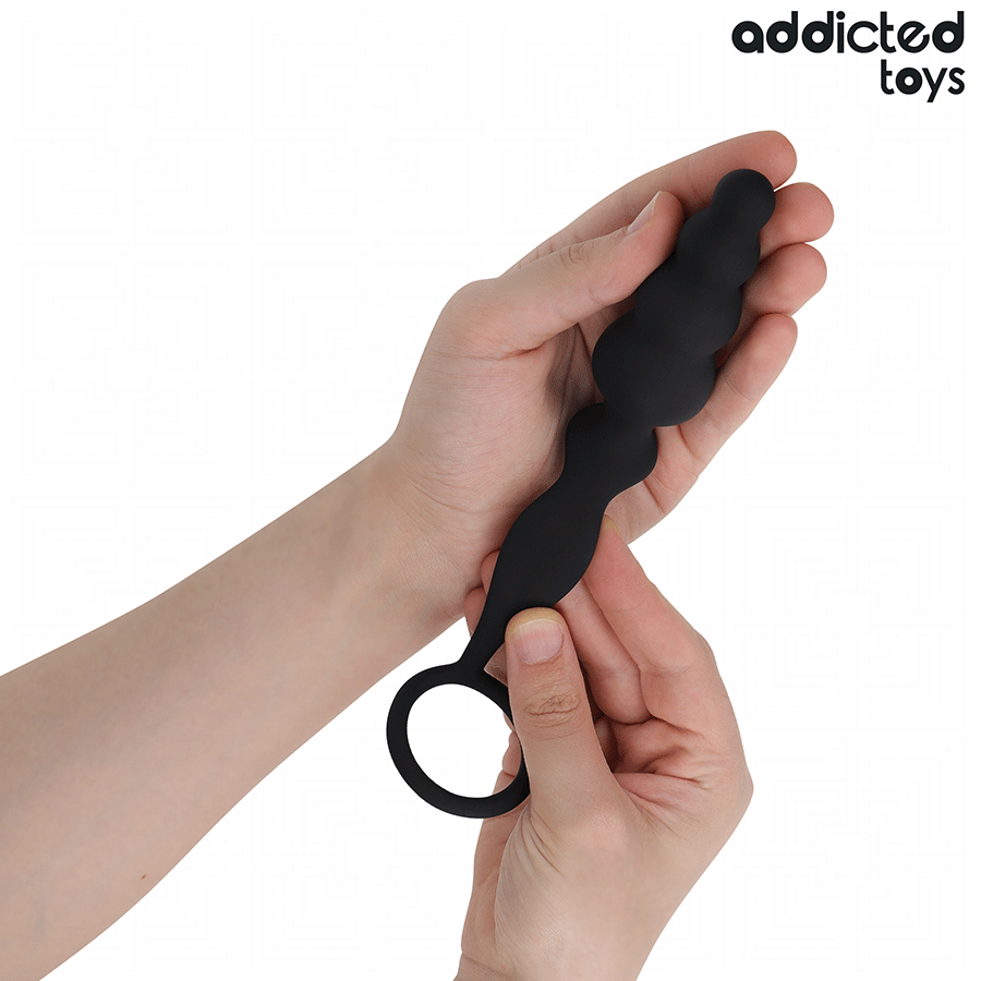 ADDICTED TOYS - PLUG ANAL CON ANILLO SILICONA MODELO 5 - immagine 2