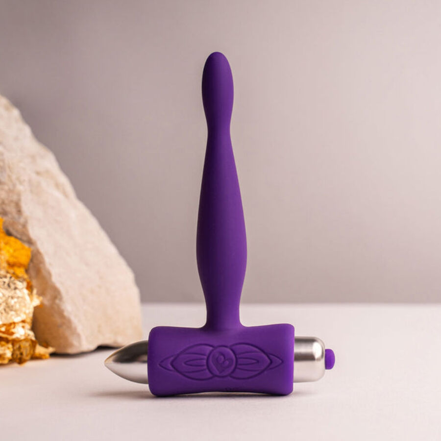 ROCKS- OFF - PETITE SENSATIONS TEAZER PLUG ANAL VIBRADOR MORADO - immagine 4