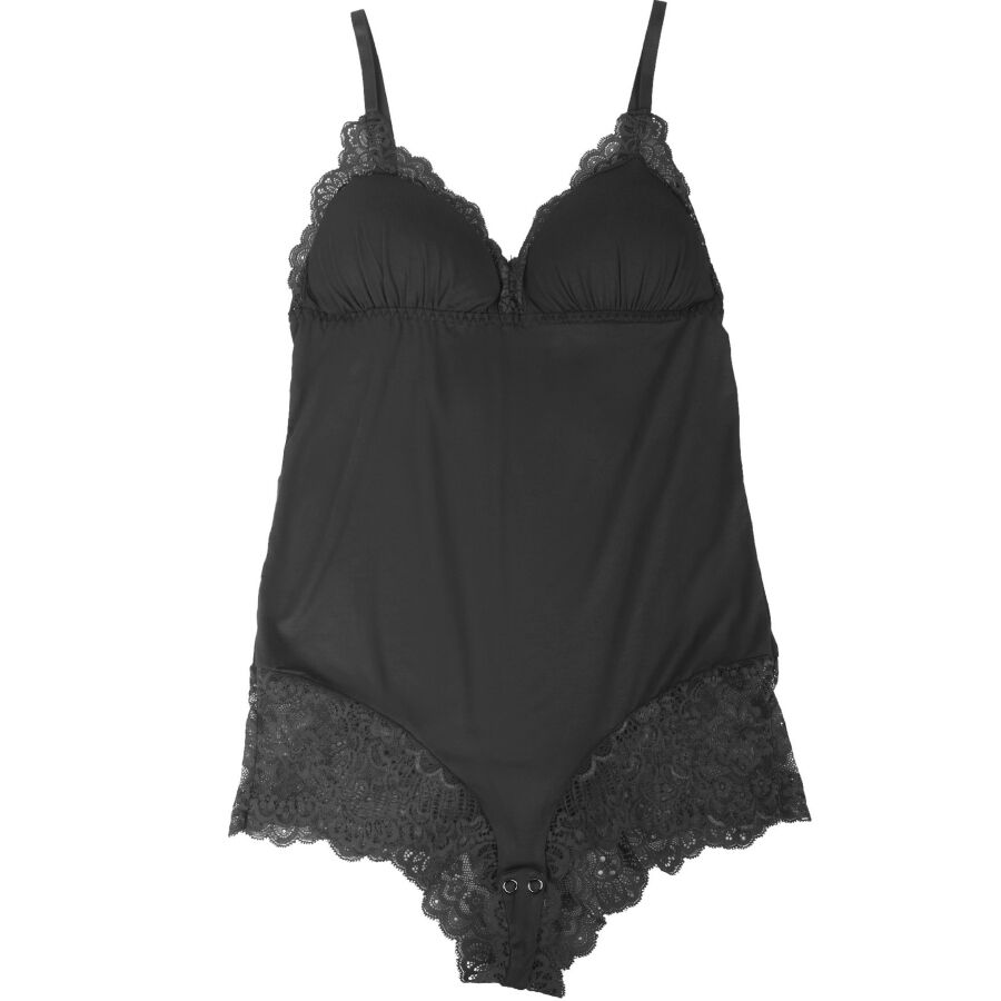 SUBBLIME - TEDDY DETALLE ENCAJE FLORAL NEGRO L/XL - immagine 9