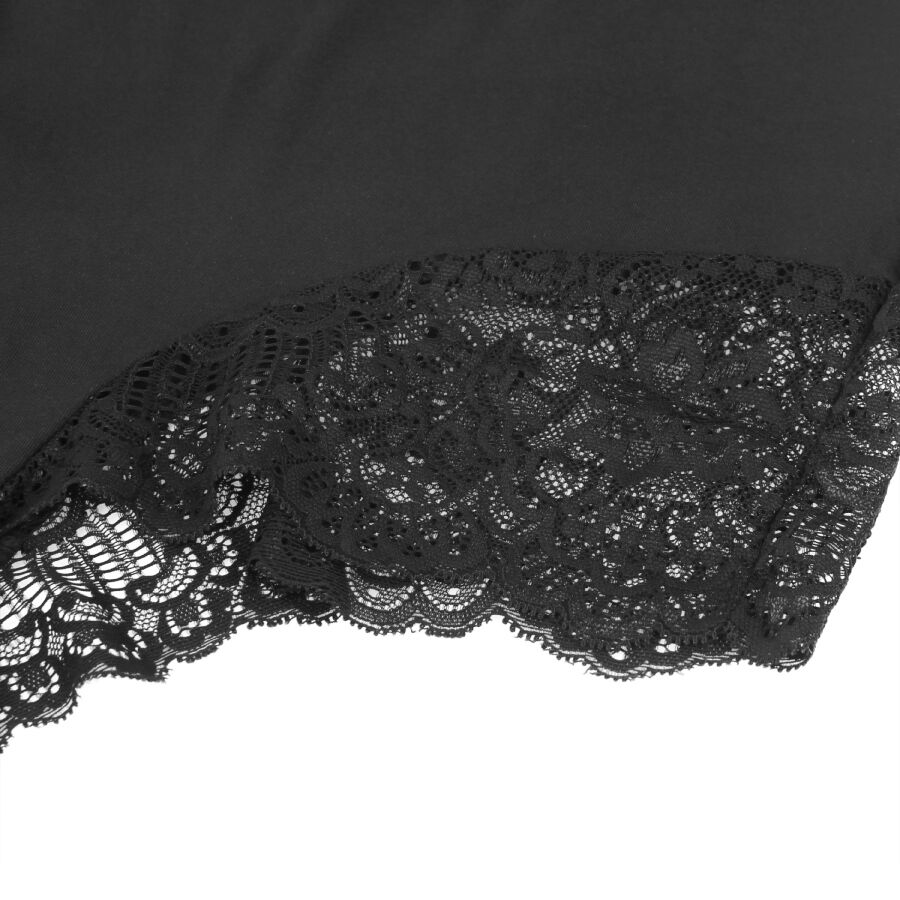SUBBLIME - TEDDY DETALLE ENCAJE FLORAL NEGRO L/XL - immagine 15
