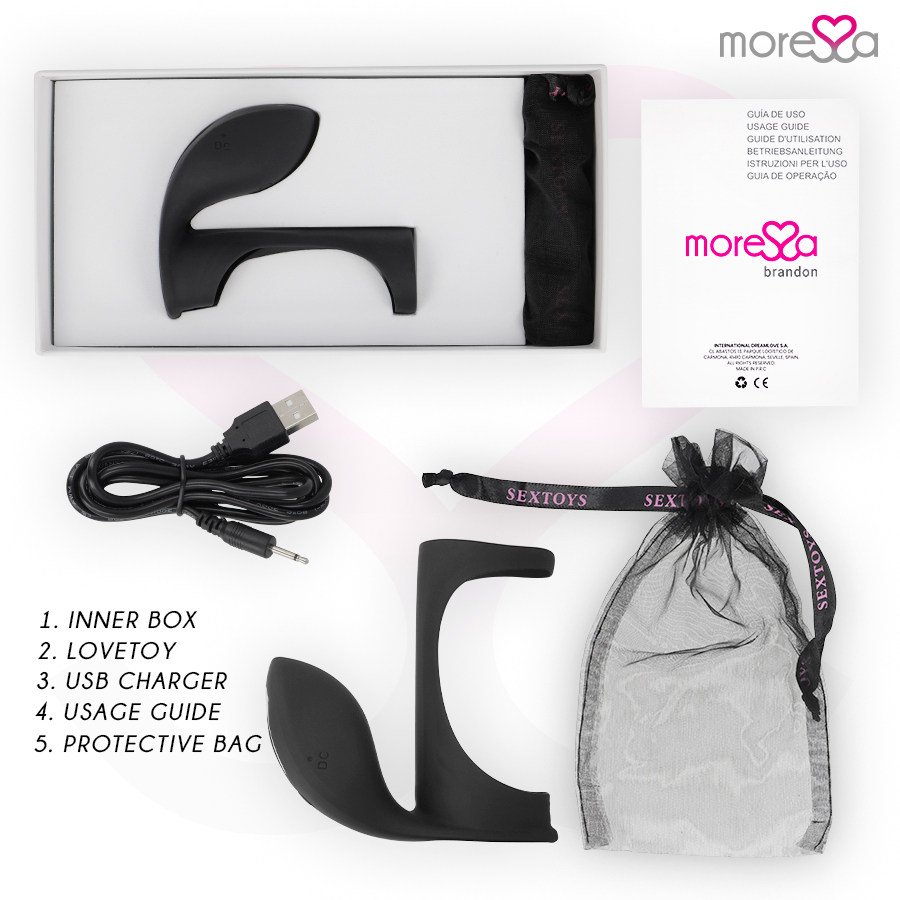 MORESSA - ANELLO VIBRATORE BRANDON CON COPERCHIO - immagine 6