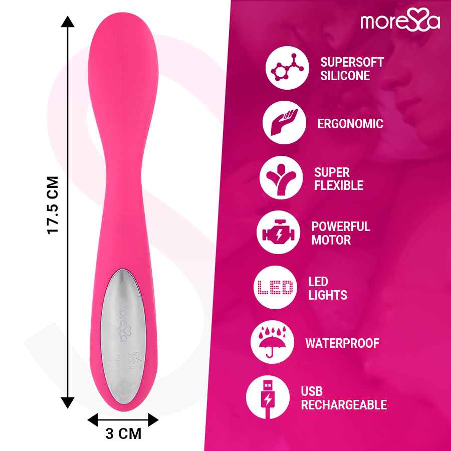 MORESSA - DRUSO PREMIUM SILICONE RICARICABILE - immagine 4