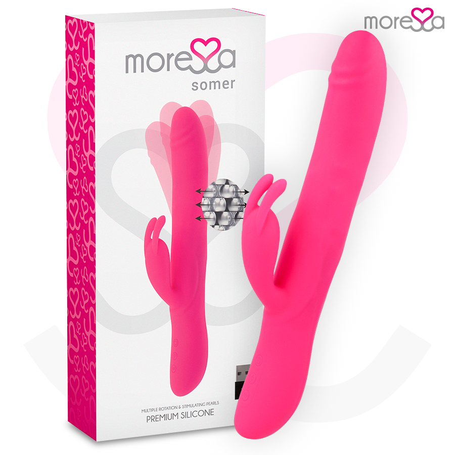 MORESSA - VIBRATORE SOMER PREMIUM A ROTAZIONE MULTIPLA