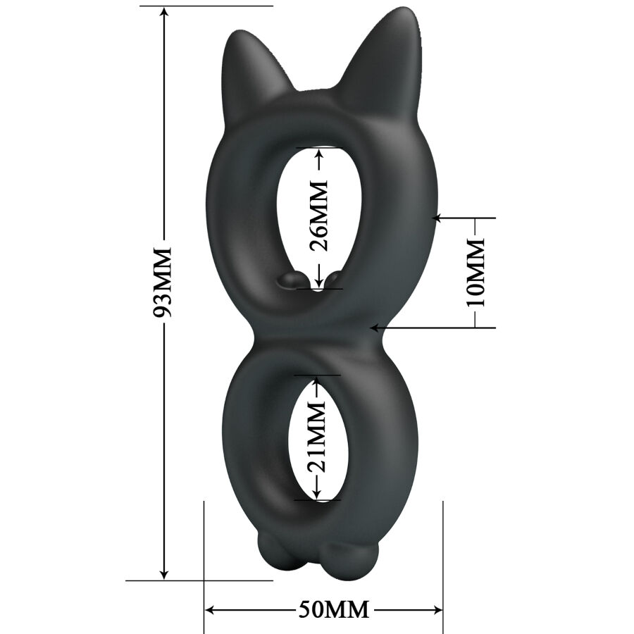 CRAZY BULL - TORAN ANILLO DOBLE SILICONA MODELO 20 - immagine 5